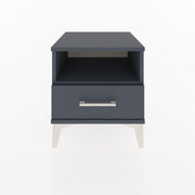 Woodntry Modular Nightstand Anthracite 44x44x36 cm with Drawers and Shelves CR3-2