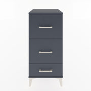 Woodntry Modular Nightstand Anthracite 44x44x84 cm Drawer C3-2