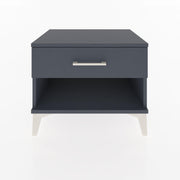 Woodntry Modular Nightstand Anthracite 60x44x68 cm with Drawers and Shelves CR3-2