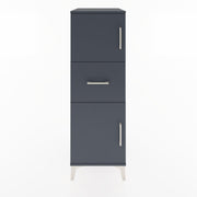 Woodntry Modular Cabinet Anthracite 44x30x122 cm with Doors and Drawers KC3-2