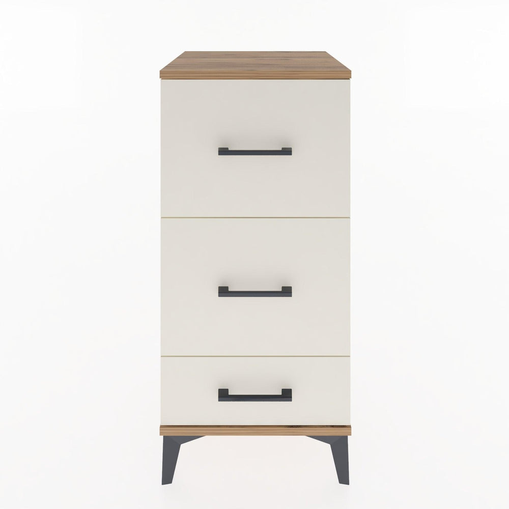 Woodntry Modular Nightstand Pine 44x44x84 cm Drawer C3-3