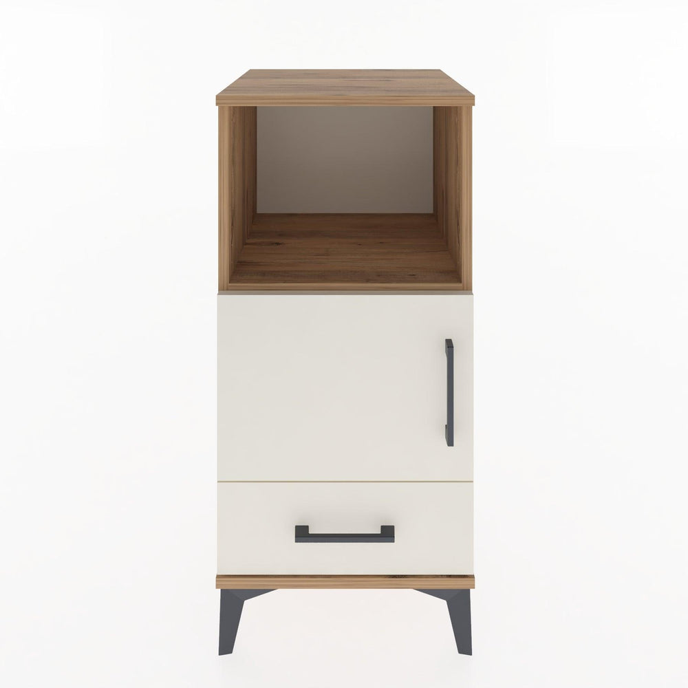 Woodntry Modüler Komodin Çam 44x44x84 cm Fonksiyonel F47-3