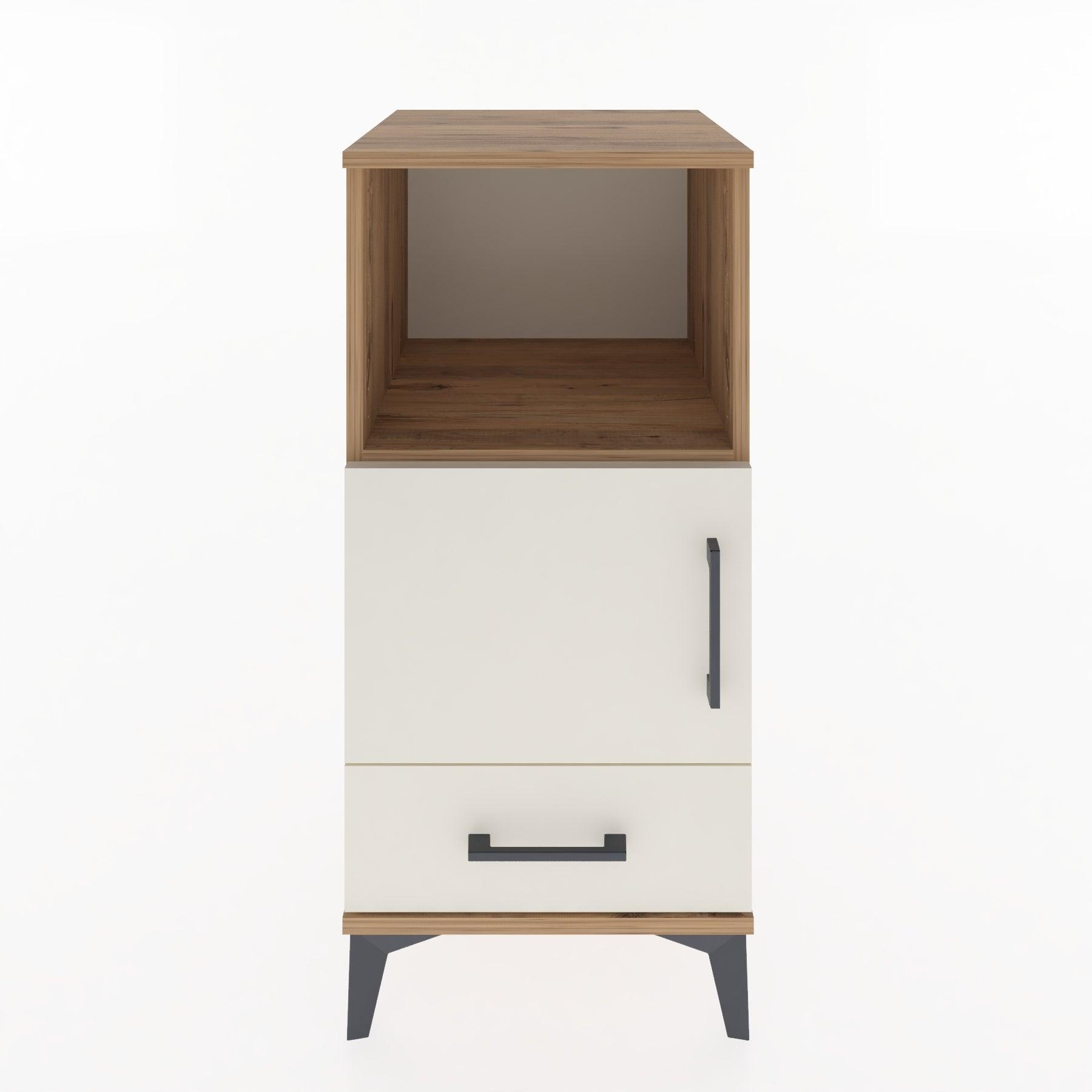 Woodntry Modular Nightstand Pine 44x44x84 cm Functional F47-3