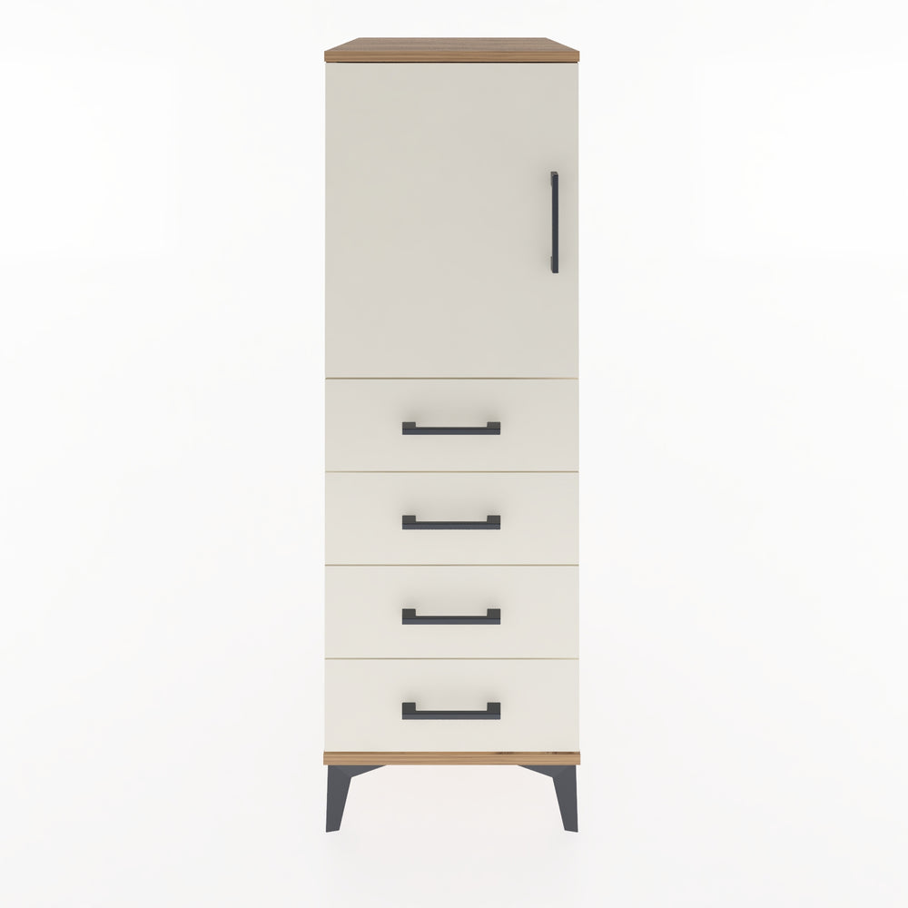 Woodntry Modular Cabinet Pine 44x59x122 cm with Doors and Drawers KC53-3