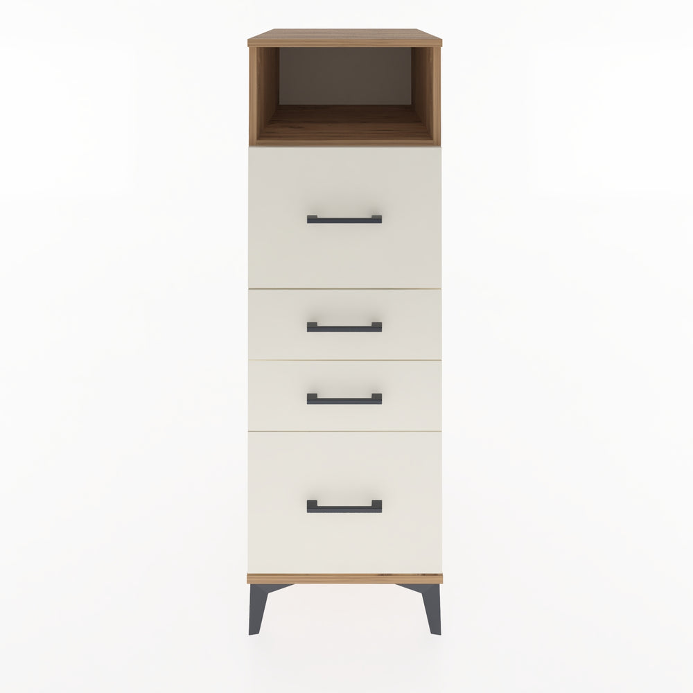 Woodntry Modular Cabinet Pine 44x59x122 cm with Drawers and Shelves CR103-3