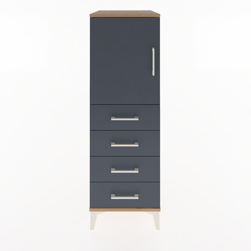 Woodntry Modular Cabinet Pine 44x59x122 cm with Doors and Drawers KC53-3