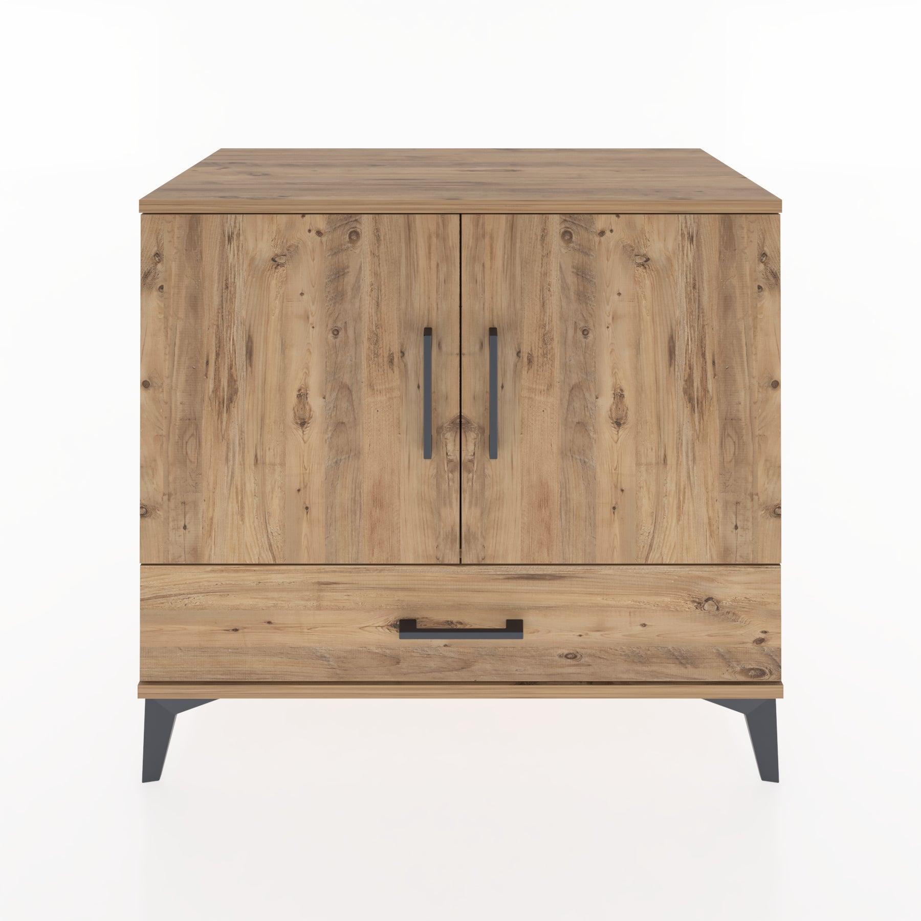 Woodntry Modular Dresser Pine 88x44x68 cm with Cover and Drawer KC3-3