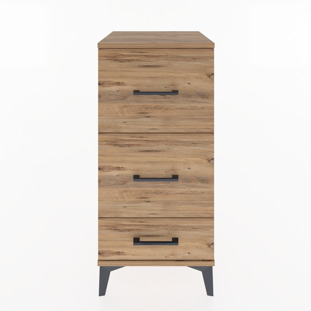 Woodntry Modular Nightstand Pine 44x44x84 cm Drawer C3-3