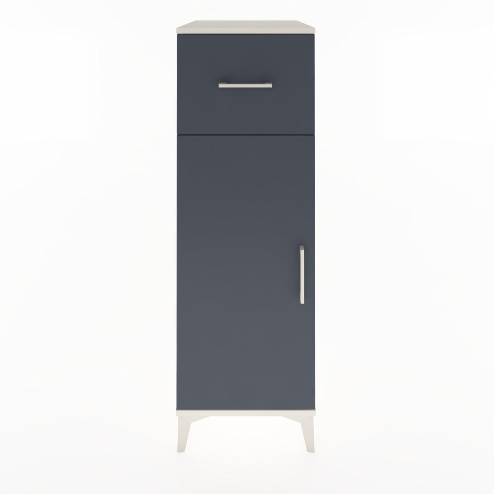 Woodntry Modular Cabinet Moonstone 44x30x122 cm with Doors and Drawers KC4-1