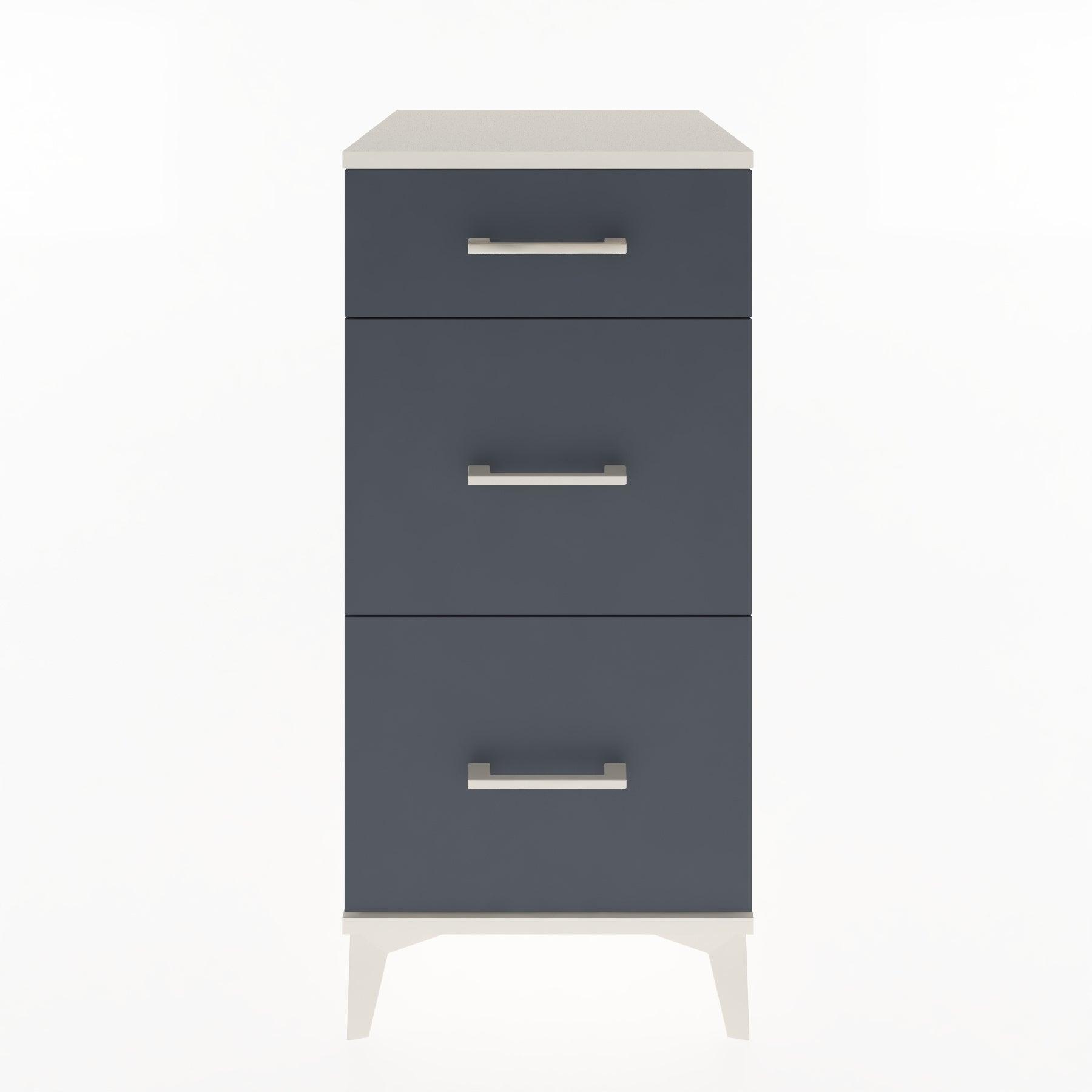 Woodntry Modular Nightstand Moonstone 44x44x84 cm Drawer C4-1