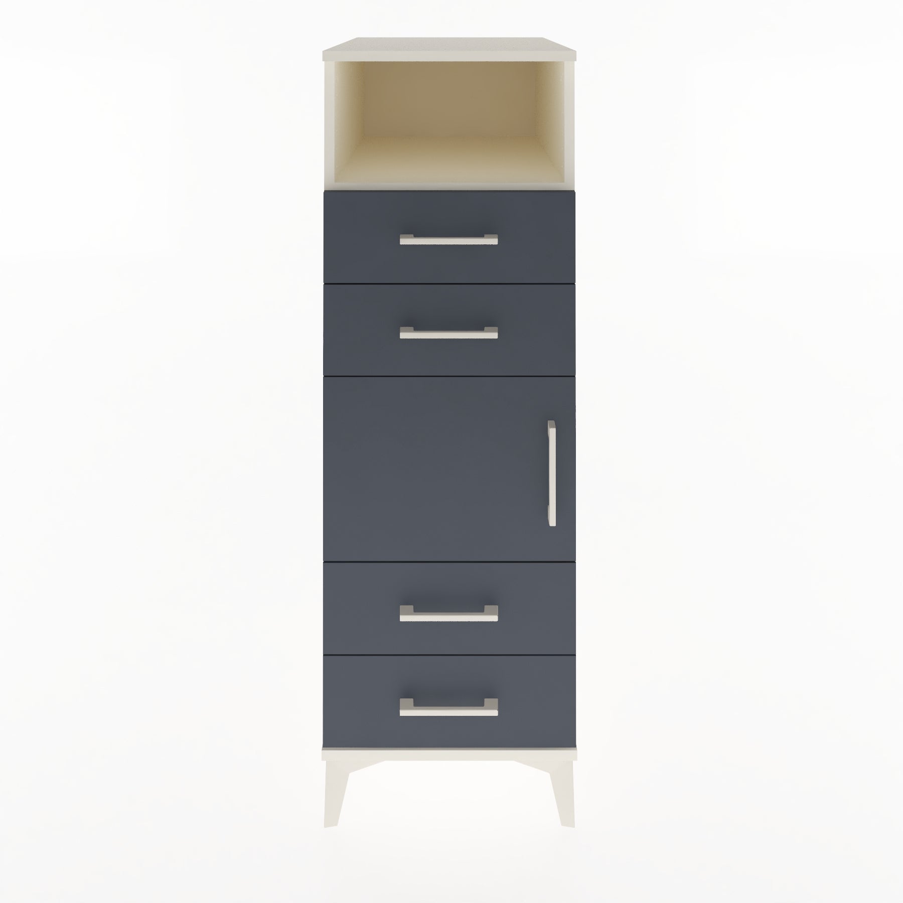 Woodntry Modular Cabinet Moonstone 44x59x122 cm Functional F54-1