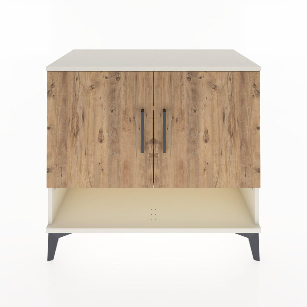 Woodntry Modüler Şifonyer Aytaşı 88x44x68 cm Kapaklı ve Raflı KR4-1