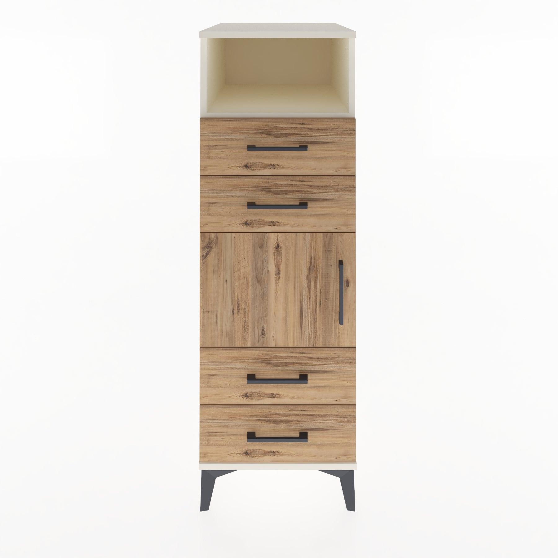 Woodntry Modular Cabinet Moonstone 44x30x122 cm Functional F54-1