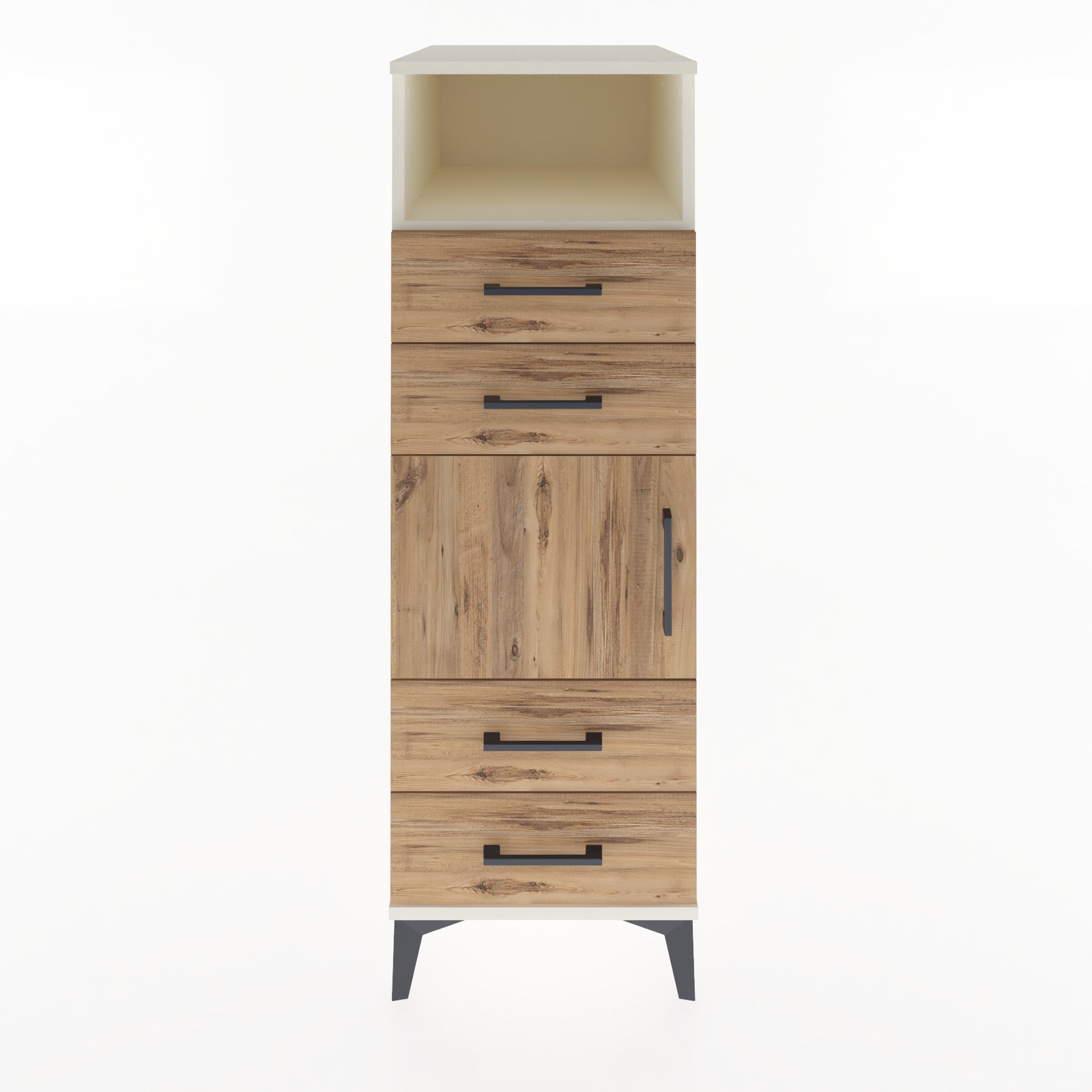 Woodntry Modular Cabinet Moonstone 44x59x122 cm Functional F54-1
