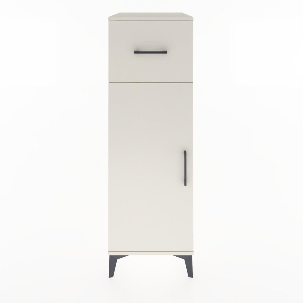 Woodntry Modular Cabinet Moonstone 44x30x122 cm with Doors and Drawers KC4-1