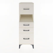 Woodntry Modular Cabinet Moonstone 44x30x122 cm with Drawers and Shelves CR104-1