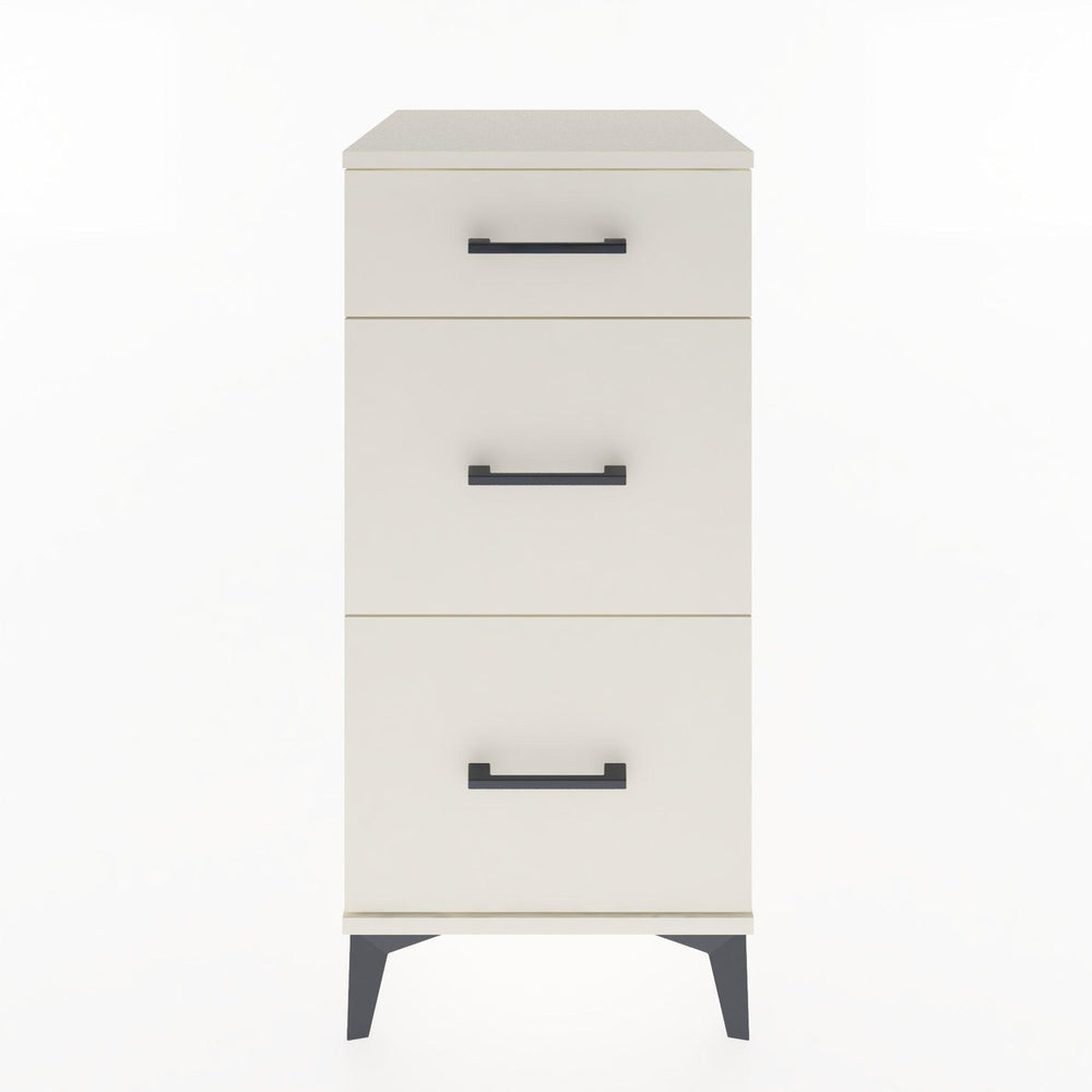 Woodntry Modüler Komodin Aytaşı 44x44x84 cm Çekmeceli C4-1