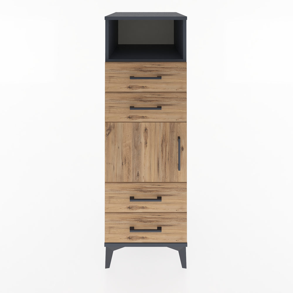 Woodntry Modular Cabinet Anthracite 44x59x122 cm Functional F54-2