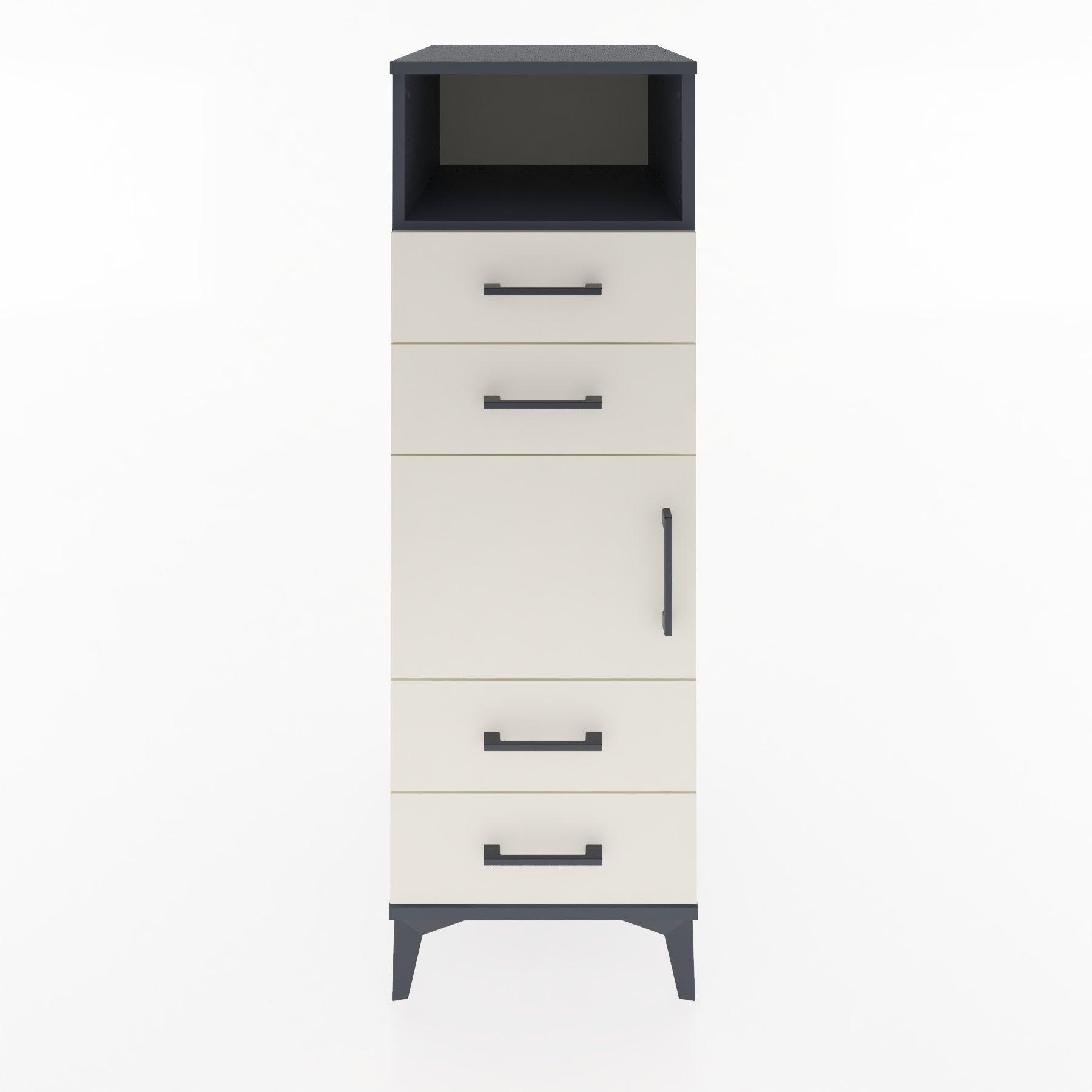 Woodntry Modular Cabinet Anthracite 44x30x122 cm Functional F54-2