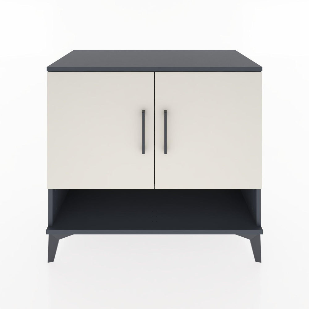 Woodntry Modular Dresser Anthracite 88x44x68 cm with Cover and Shelf KR4-2