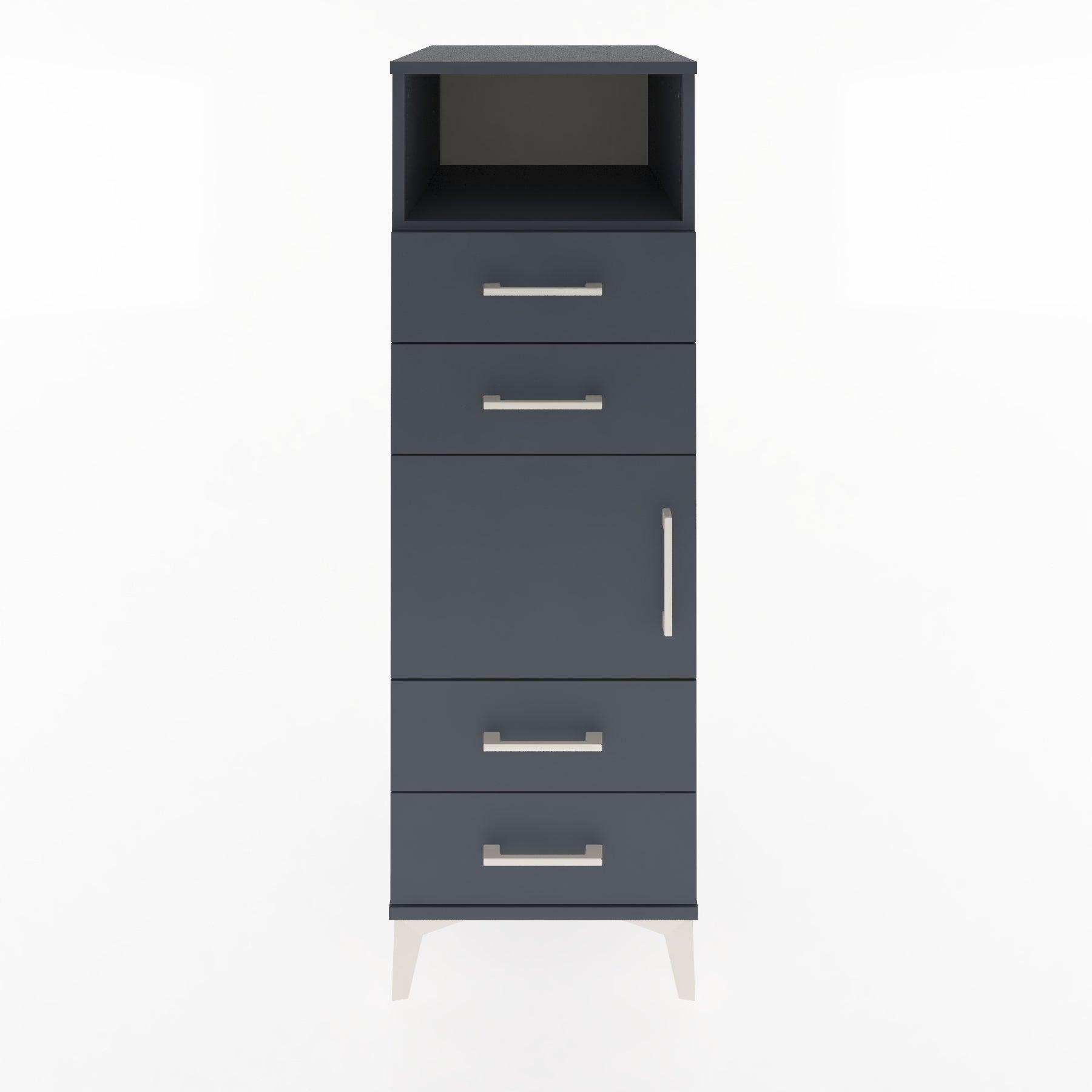 Woodntry Modular Cabinet Anthracite 44x30x122 cm Functional F54-2