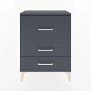 Woodntry Modular Nightstand Anthracite 60x30x68 cm Drawer C4-2