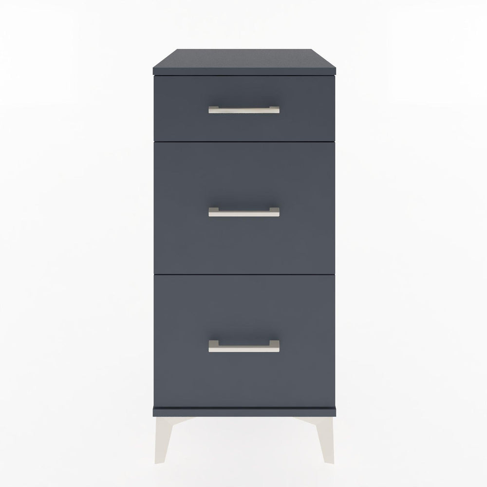 Woodntry Modular Nightstand Anthracite 44x44x84 cm Drawer C4-2