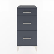 Woodntry Modular Nightstand Anthracite 44x44x84 cm Drawer C4-2