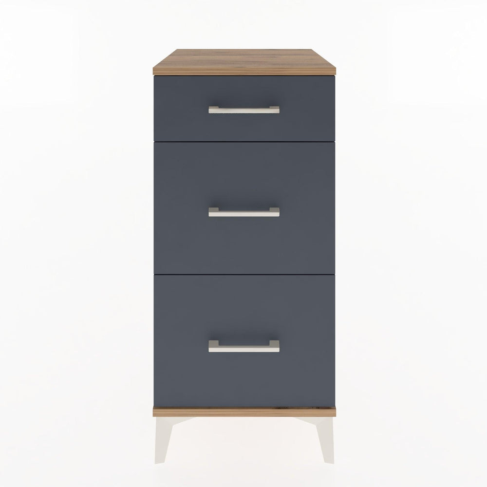 Woodntry Modular Nightstand Pine 44x44x84 cm Drawer C4-3