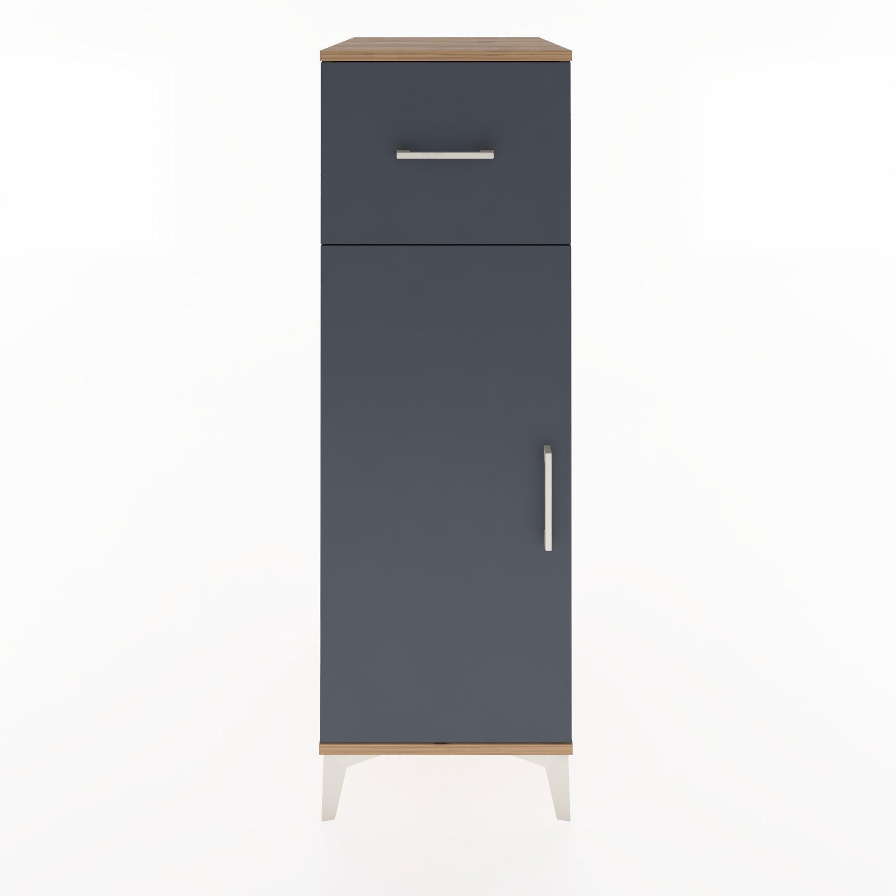 Woodntry Modular Cabinet Pine 44x59x122 cm with Doors and Drawers KC4-3