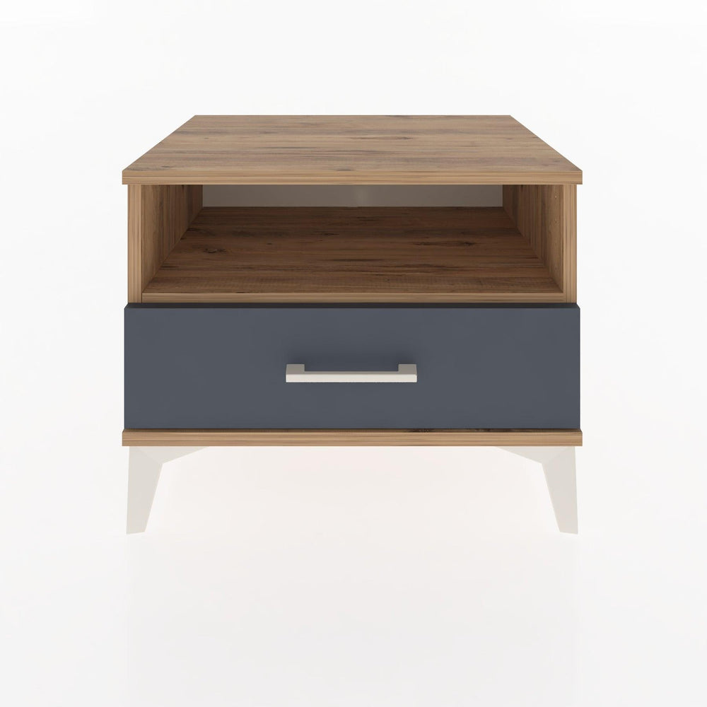 Woodntry Modüler Komodin Çam 60x44x68 cm Çekmeceli ve Raflı CR4-3