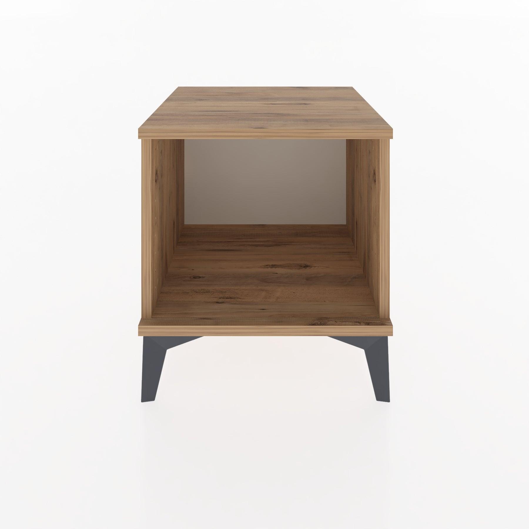 Woodntry Modular Nightstand Pine 44x44x36 cm Shelf R4-3