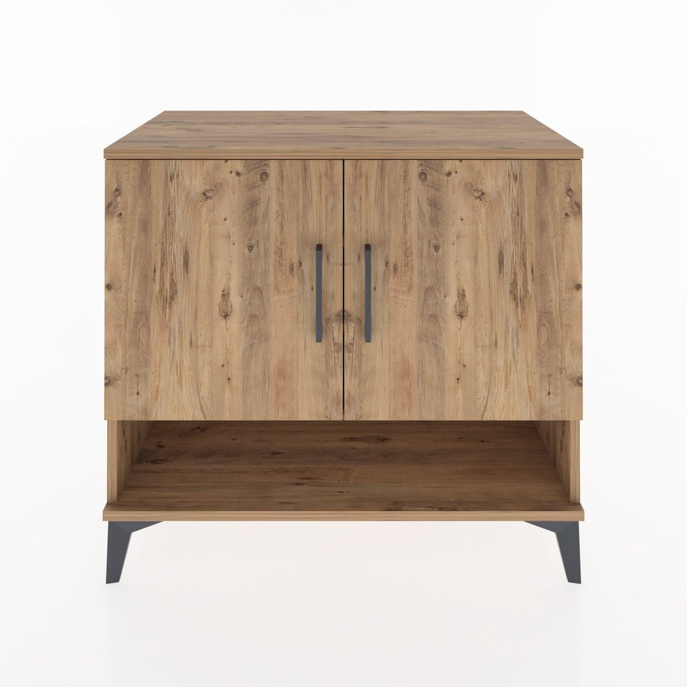 Woodntry Modüler Şifonyer Çam 88x44x68 cm Kapaklı ve Raflı KR4-3