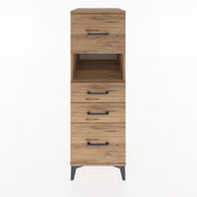 Woodntry Modular Cabinet Pine 44x59x122 cm with Drawers and Shelves CR104-3