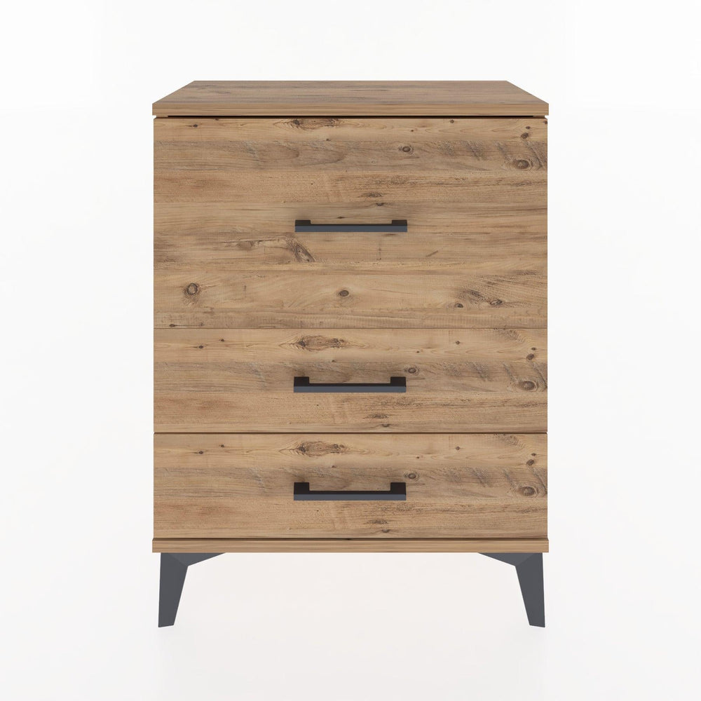 Woodntry Modular Nightstand Pine 60x30x68 cm Drawer C4-3