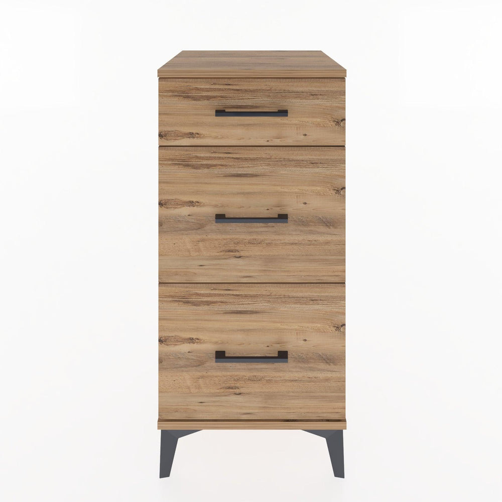Woodntry Modular Nightstand Pine 44x44x84 cm Drawer C4-3