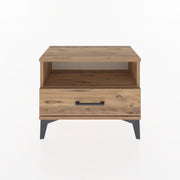 Woodntry Modular Nightstand Pine 60x30x36 cm with Drawers and Shelves CR4-3