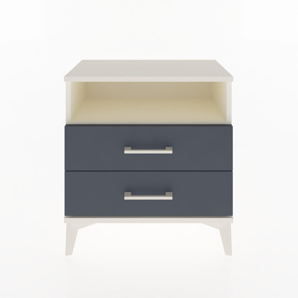 Woodntry Modüler Komodin Aytaşı 60x30x52 cm Çekmeceli ve Raflı CR5-1