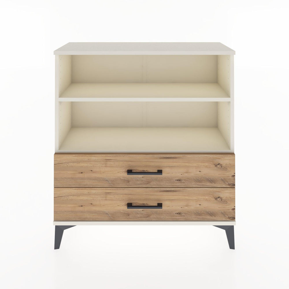 Woodntry Modüler Şifonyer Aytaşı 88x30x84 cm Çekmeceli ve Raflı CR5-1