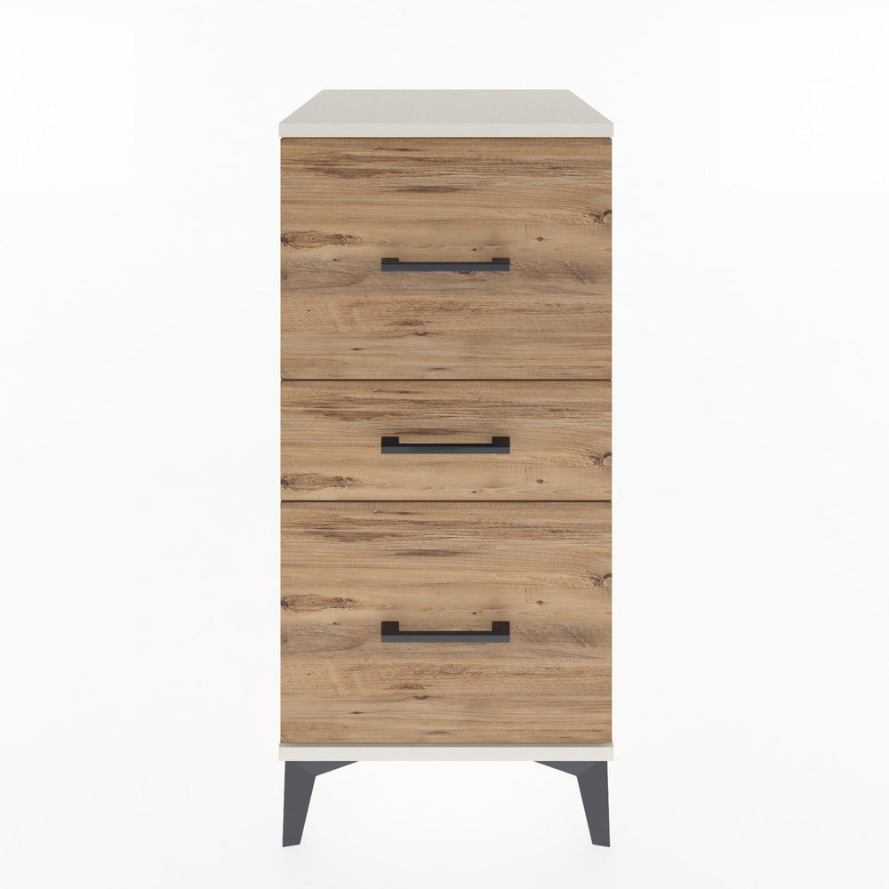 Woodntry Modular Nightstand Moonstone 44x44x84 cm Drawer C5-1