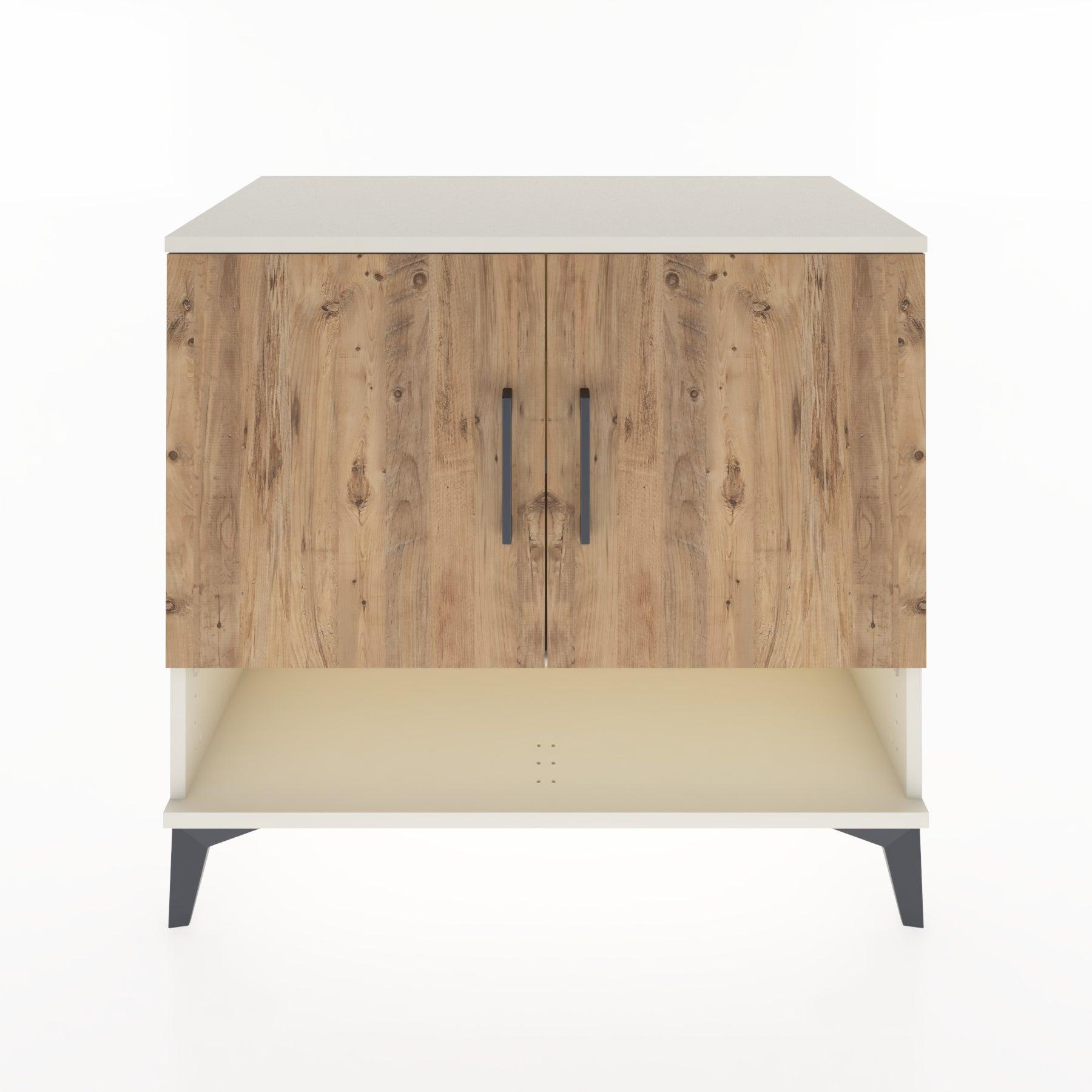 Woodntry Modüler Şifonyer Aytaşı 88x44x68 cm Kapaklı ve Raflı KR5-1