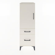 Woodntry Modular Cabinet Moonstone 44x30x122 cm with Doors and Drawers KC105-1