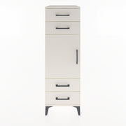 Woodntry Modüler Dolap Aytaşı 44x30x122 cm Kapaklı ve Çekmeceli KC55-1