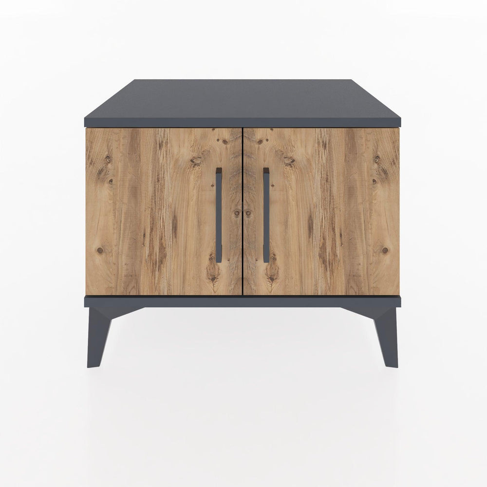 Woodntry Modular Nightstand Anthracite 60x44x68 cm Lidded K5-2