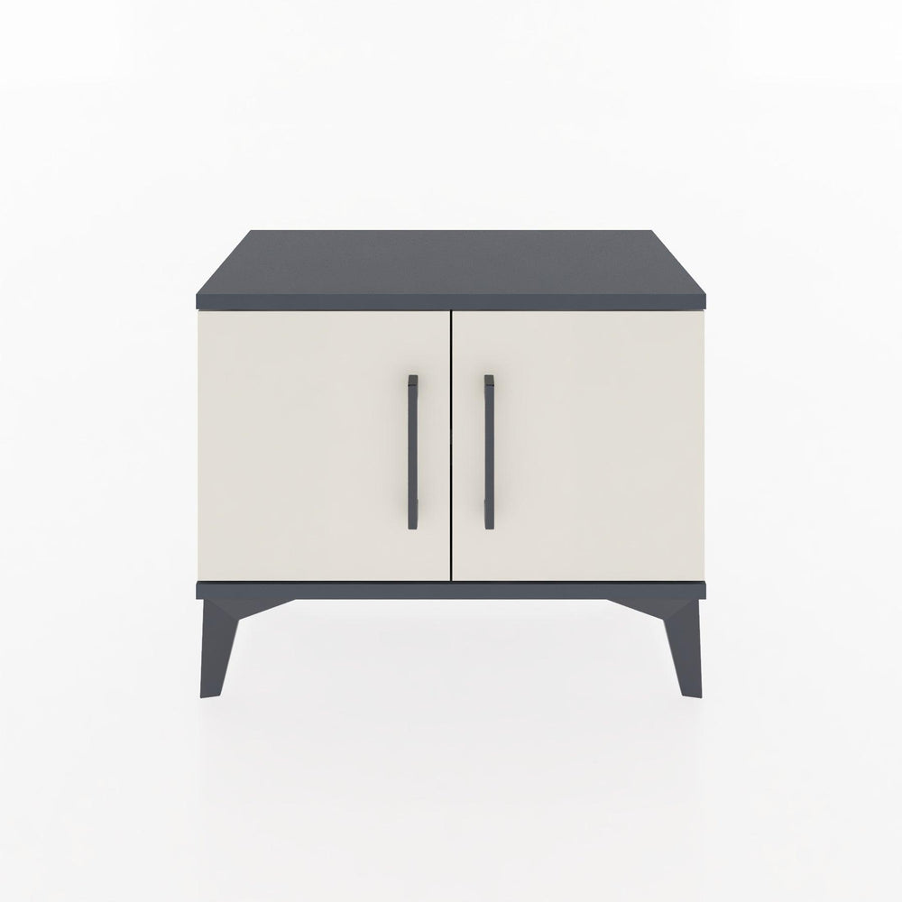 Woodntry Modular Nightstand Anthracite 60x30x36 cm with Lid K5-2