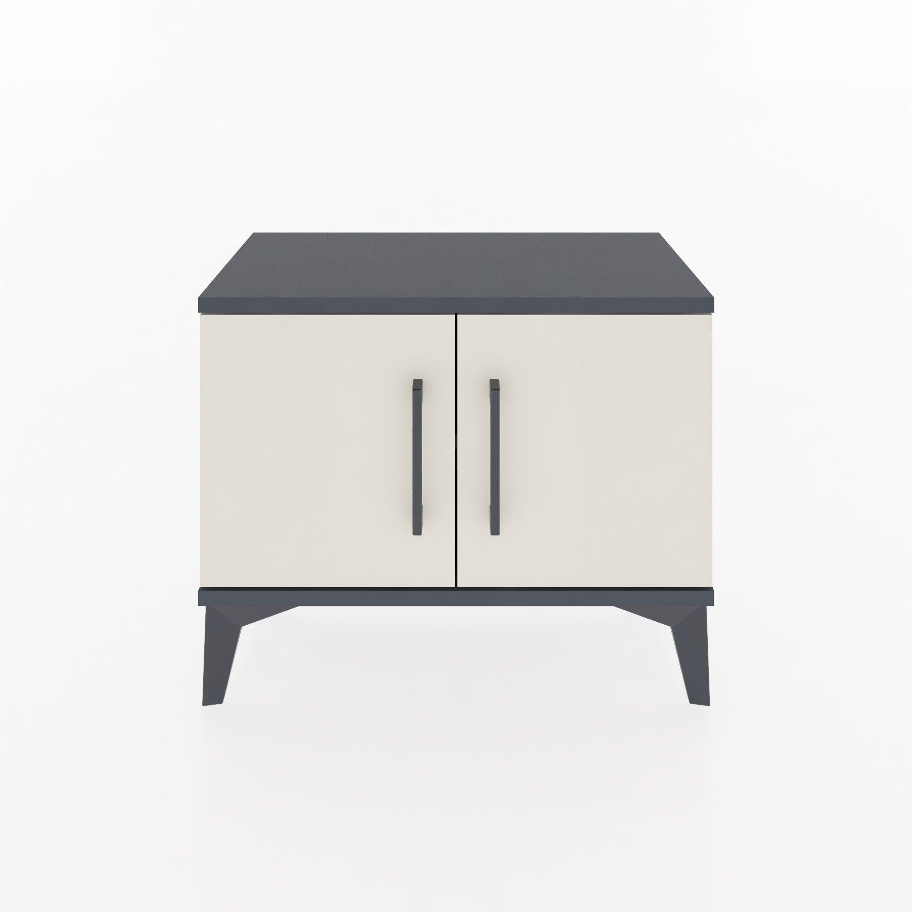 Woodntry Modular Nightstand Anthracite 60x30x36 cm with Lid K5-2
