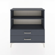 Woodntry Modular Dresser Anthracite 88x30x84 cm with Drawers and Shelves CR5-2