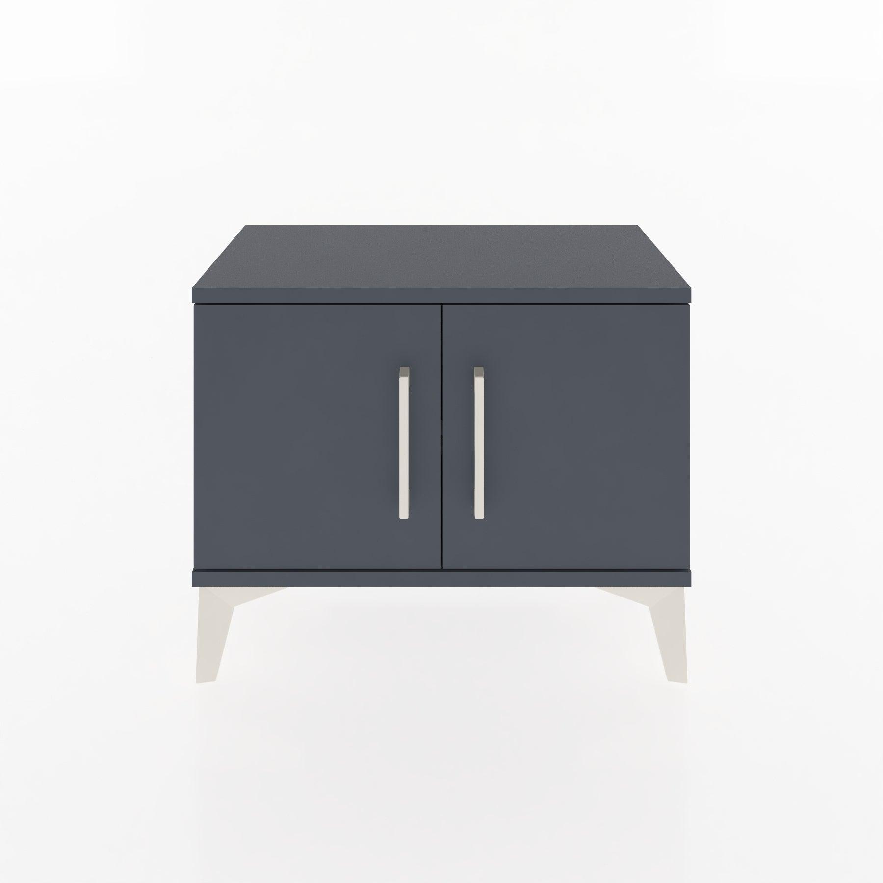 Woodntry Modular Nightstand Anthracite 60x30x36 cm with Lid K5-2