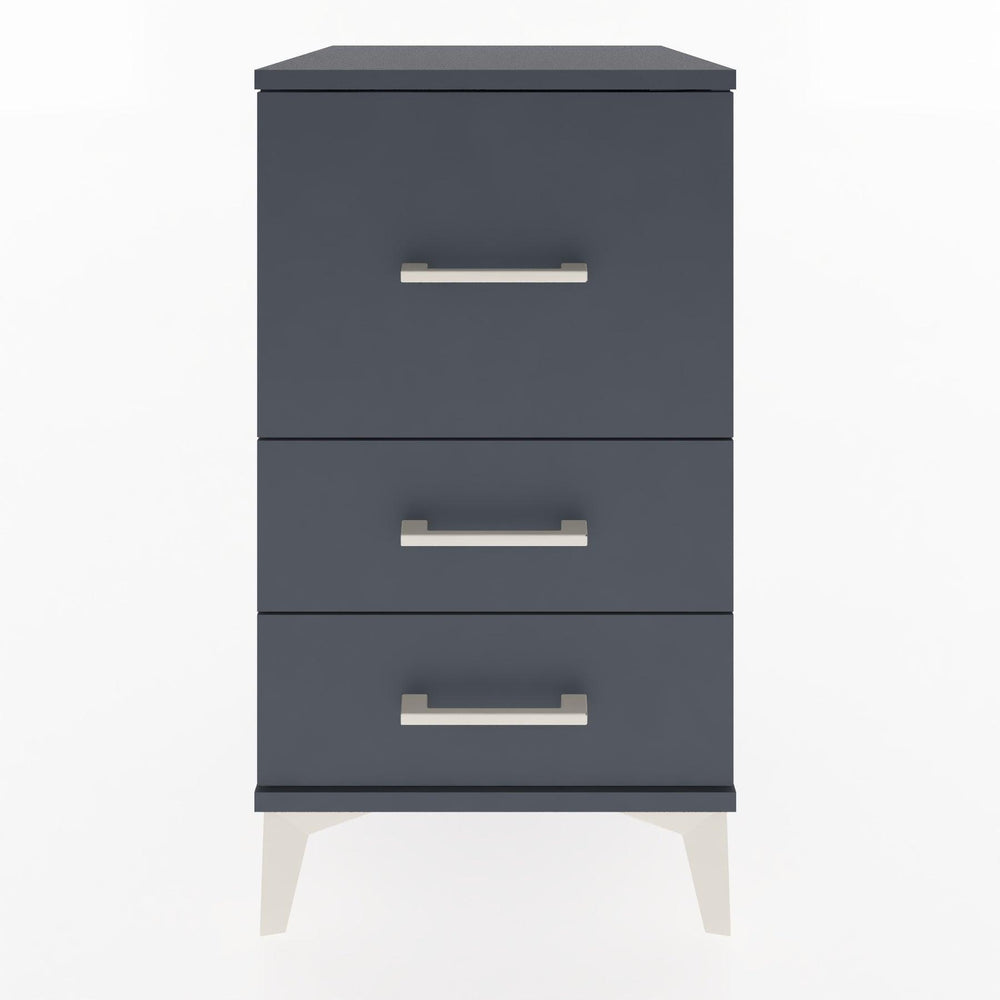 Woodntry Modular Nightstand Anthracite 44x44x68 cm Drawer C5-2