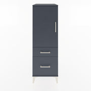 Woodntry Modular Cabinet Anthracite 44x59x122 cm with Doors and Drawers KC105-2